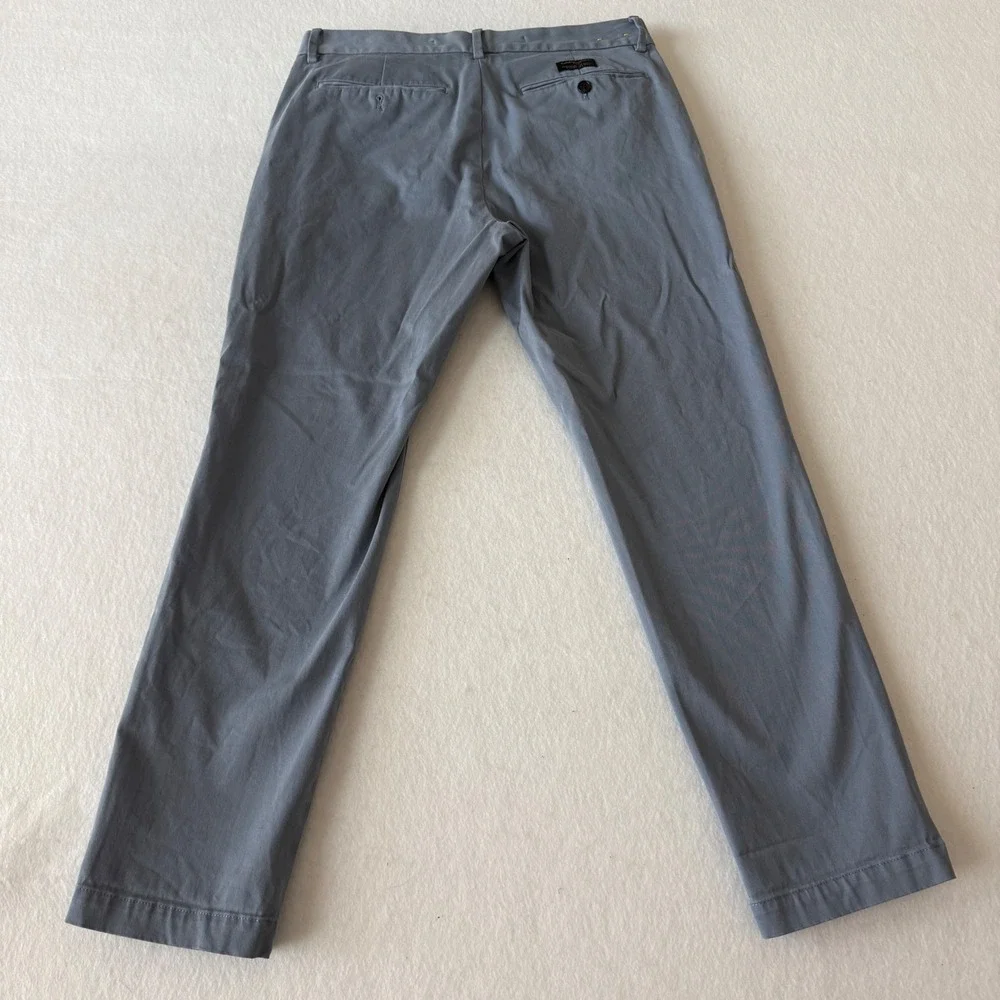Banana Republic Chino Slim Fit Pants Men 32x30 Dusty Blue